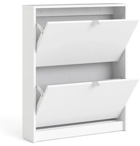 Fehér billenő ajtós cipőtartó Shoes – Tvilum