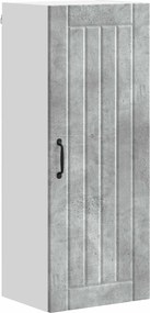 vidaXL Konyhaszekrény Beton Szürke 40 x 31 x 100 cm Faanyag