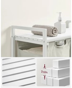 REX fehér szennyeskosár