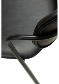 Zed fekete műbőr bárszék, magasság 107 cm - DAN-FORM Denmark