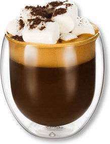 Wilmax duplafalú nagy thermo kávés és teás pohár 500 ml