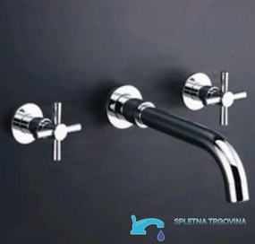 Fali mosdócsaptelep EYN SU0167 LED-funkcióval, több színváltozatban — Króm