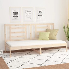 tömör fenyőfa kanapéágy matrac nélkül 80 x 200 cm