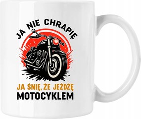 Motoros bögre Álom és Humor Fehér 330ml