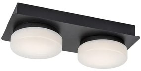 Rabalux 75002 - LED fürdőszobai mennyezeti lámpa ATTICHUS 2xLED/5,5W/230V IP44