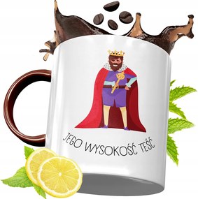 Bordó Bögre Apósnak Születésnapi Ajándék fényképes nyomtatással