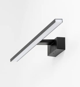 Aigostar - LED fürdőszobai tükörvilágítás LED/8W/230V 4000K 40 cm IP44 fekete