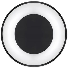 LED Dimmelhető mennyezeti lámpa NOVA LED/54W/230V 3000-6500K fekete + távirányító