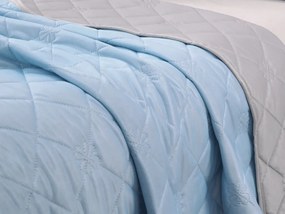 Hűsítő nyári paplan ELARIA, kék Méret: 140 x 200 cm