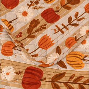 Ágytakaró PUMPKIN STRIPES, színes Méret: 170 x 210 cm