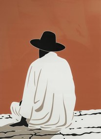 Poszter 40x55cm Elmélkedések a távolban