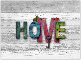 Poszterek 135x100 Otthon Házikó Felirat