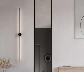 Fürdőszoba Fali Lámpa Fekete ADEN NOVA LUCE 9081103