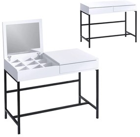 Fésülködőasztal  Ammy (fehér + fekete). 1073373