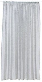 Szürke átlátszó függöny 300x245 cm Carmine – Mendola Fabrics