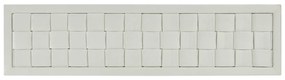 Fejtámla Tervo 180x45 cm bársony szürke [en.casa]
