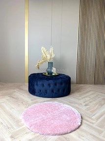 Santa 2320 kerek szőnyeg Rozsaszín (Pink) 80x80 cm
