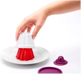 4 db-os pudingforma szett, ø 8 x 7 cm - Metaltex