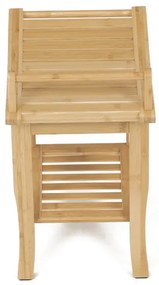 Natúr Bambusz Puff. DR-B063 NAT