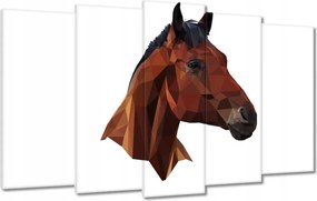 Vászonkép 100x60 Lófej