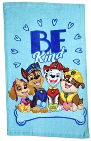 Gyermek törölköző PAW PATROL világoskék 30x50cm Setino
