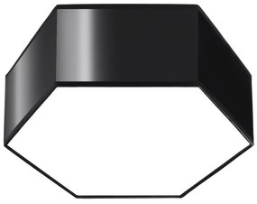 Sollux Sollux SL.1059 - Mennyezeti lámpa SUNDE 2xE27/60W/230V 11,5 cm fekete SLX0852