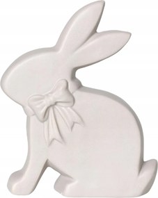 Kerámia Nyuszi Bézs 11,5x4x13 cm Húsvéti Dekoráció