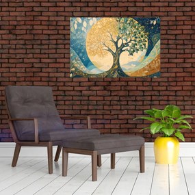 Kép – Életfa a holdban (90x60 cm)