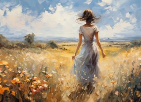 Poszter 18x13cm Nyári szél