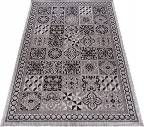 Mela Zsinór Szőnyeg 140x200 Lapos Szövésű Beltéri Kültéri Sima #06