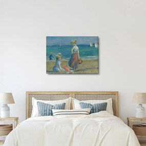 Kép - Auguste Renoir, Figures on the Beach, reprodukciók (70x50 cm)