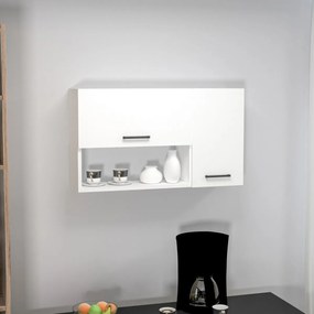 Akasya White fali szekrény