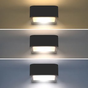 Brilagi - LED Kültéri lámpa BARI LED/7W/230V 3000/4000/6000K antracit IP54