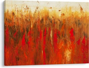 Kép - Festett absztrakció (70x50 cm)