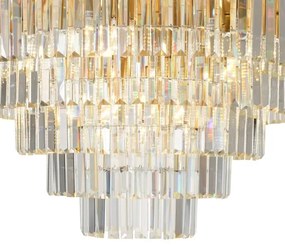 Mennyezeti lámpa MILANO 12xE14/40W/230V arany