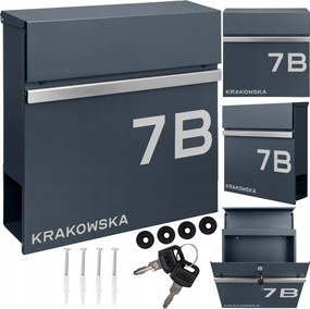 Antracit Postaláda Exlusive Minta 1