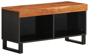 tömör akácfa TV-szekrény 85 x 33 x 43,5 cm