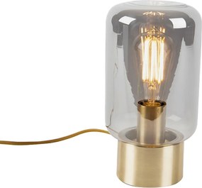 Design réz füstüveggel asztali lámpa - Bliss Cute