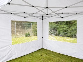 GARTHEN Kerti sátor összecsukható PROFI 3 x 6 m fehér