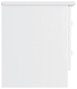 vidaXL ALTA fehér tömör fenyőfa éjjeliszekrény 41x35x41 cm