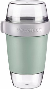 Westmark Háromrészes ételtartó edény, 1150 ml, mentazöld, L