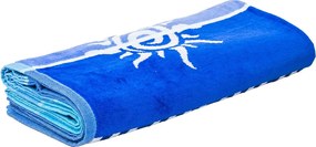 STROMBOLI Strandtörölköző kék 165x90cm
