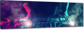 Vászonkép 90x30 Dj z-edm-dance-mixer
