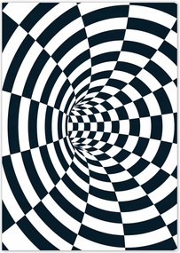 Poszterek A4 Pion Absztrakt fekete-fehér