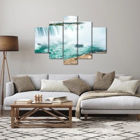 Vízesések hajóval képe (150x105 cm)