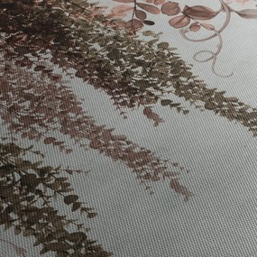 Kép - Növények (órával) (90x30 cm)