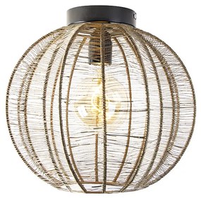 Ipari mennyezeti lámpa bronz fekete színnel - Dong