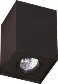 Mennyezeti lámpa Maxlight szögletes fekete GU10 50W Basic Square