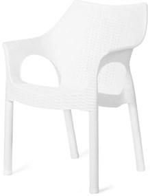 Cambridge Snow rattan szék  61 x 54 x 80 cm