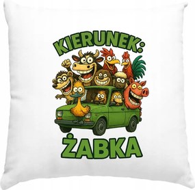 Párna Vicces Irány Béka Fehér